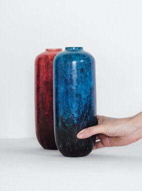 product-10 Ceramic Blue Vase