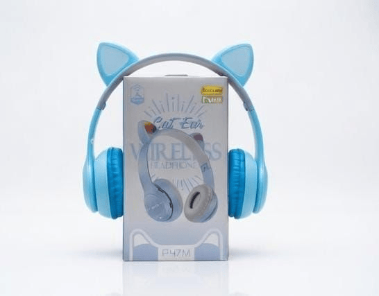 audífonos bluetooth "cat ear" (orejas de gato)