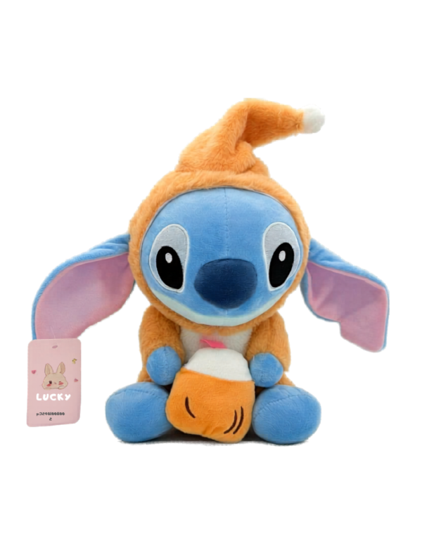 peluche stitch con pijama y accesorio