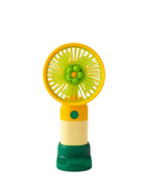 ventilador portátil mini (color amarillo con verde) ventilador portátil mini (color amarillo con verde)